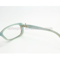 2015 new style custom designer lady acetate optical spectacles with CE& FDA